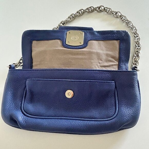 CALVIN KLEIN Genuine Leather VINTAGE Mini Purse, Clutch EUC - Picture 4 of 15